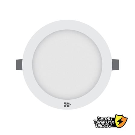 ดาวน์ไลท์ LED HI-TEK HFLPPR0 12 วัตต์ DAYLIGHT สีขาว 5 นิ้ว กลม_0