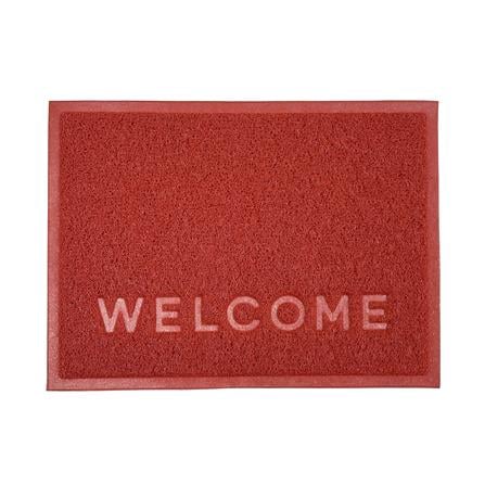 พรมเช็ดเท้าดักฝุ่น HOME LIVING STYLE W.NEO 50X70 ซม. สีแดง_0