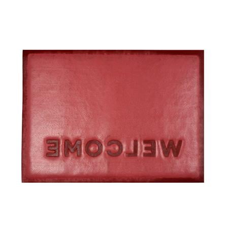 พรมเช็ดเท้าดักฝุ่น HOME LIVING STYLE W.NEO 50X70 ซม. สีแดง_1