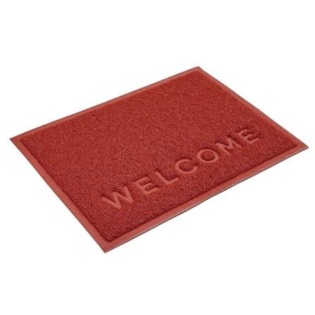 พรมเช็ดเท้าดักฝุ่น HOME LIVING STYLE W.NEO 50X70 ซม. สีแดง_3