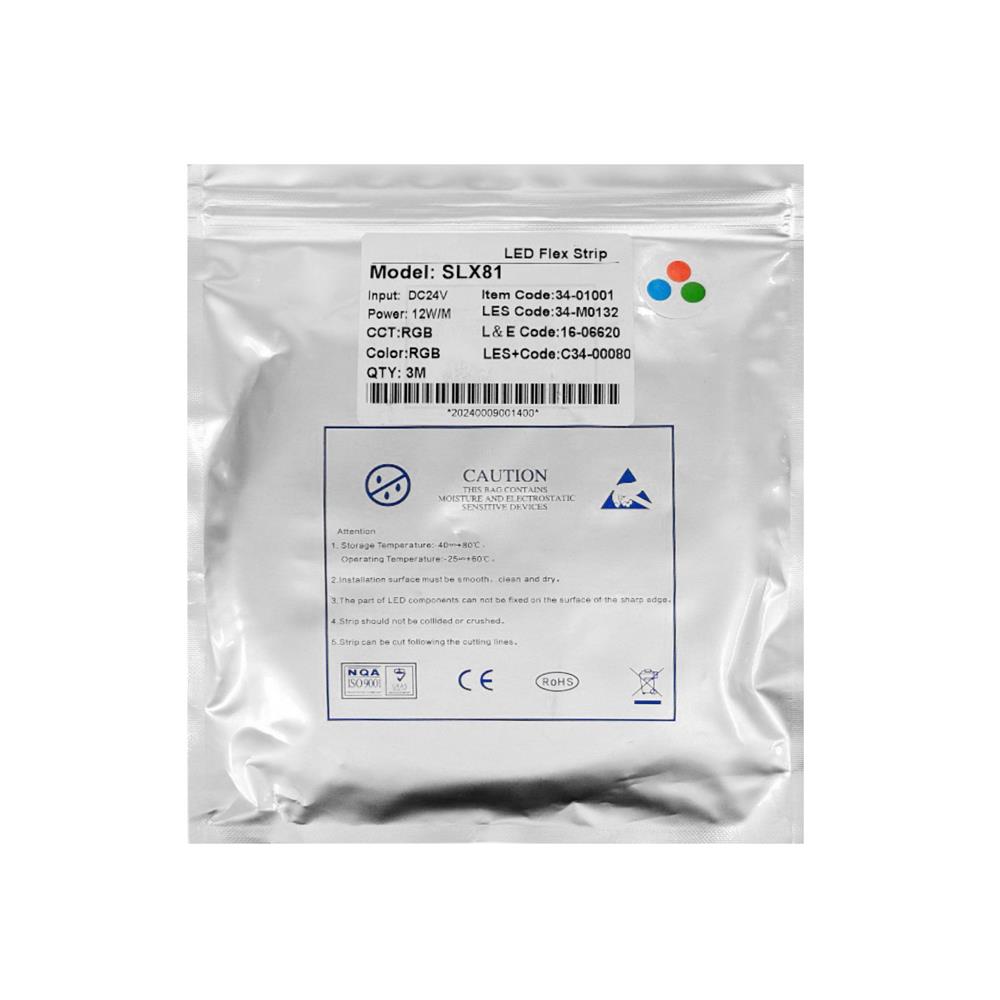 ไฟเส้น LED L&E 16-06620 12 วัตต์ 3 เมตร RGB