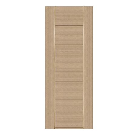 ประตูภายในโพลีสไตรีน ไม่เจาะลูกบิด LINEDEKOR DTD02G 70x200 ซม. สีบีชด้าน