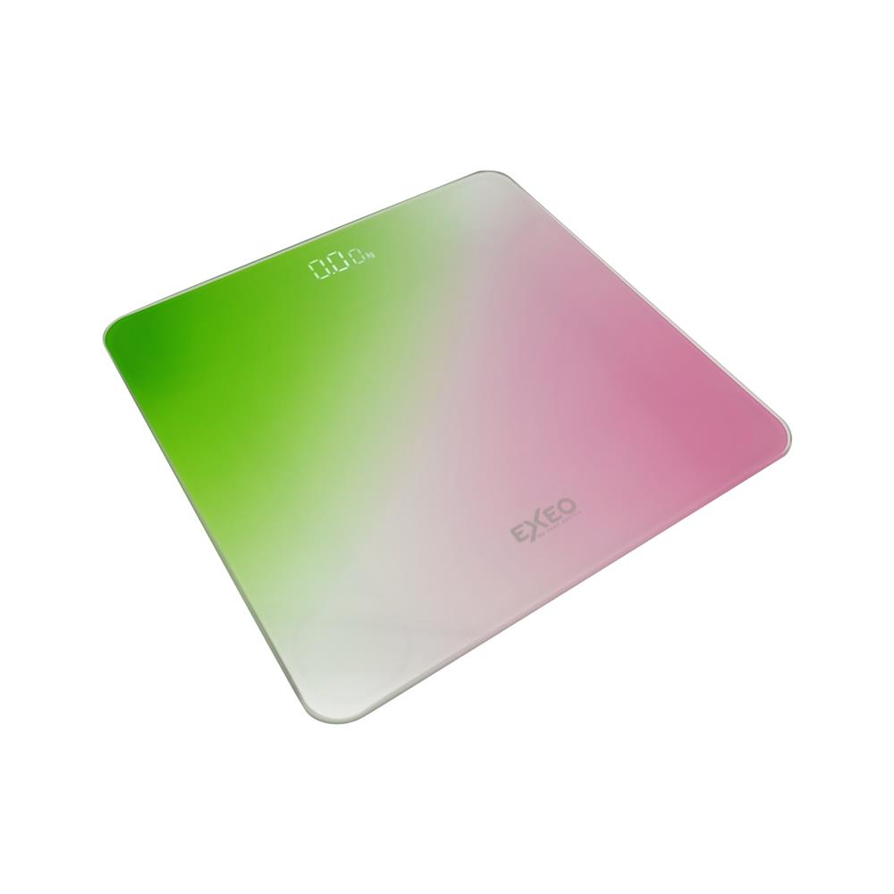 เครื่องชั่งน้ำหนักดิจิทัล EXEO EB3429 สีชมพู/เขียว