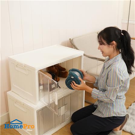 กล่องบานเปิด STACKO SUNA SIZE L 63x39.2x34 ซม. สีขาว_6