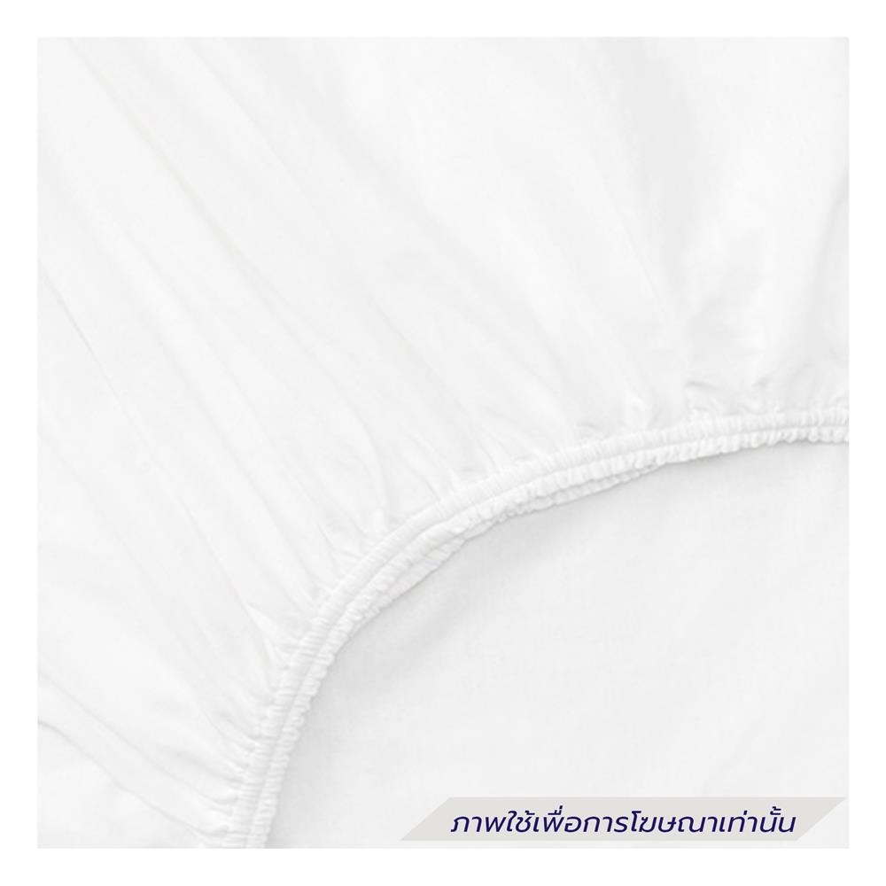 ชุดผ้าปูที่นอน 5 ฟุต (ชุด 6 ชิ้น) SANTA BEDDING สี DARK GREY/NAVY BLUE