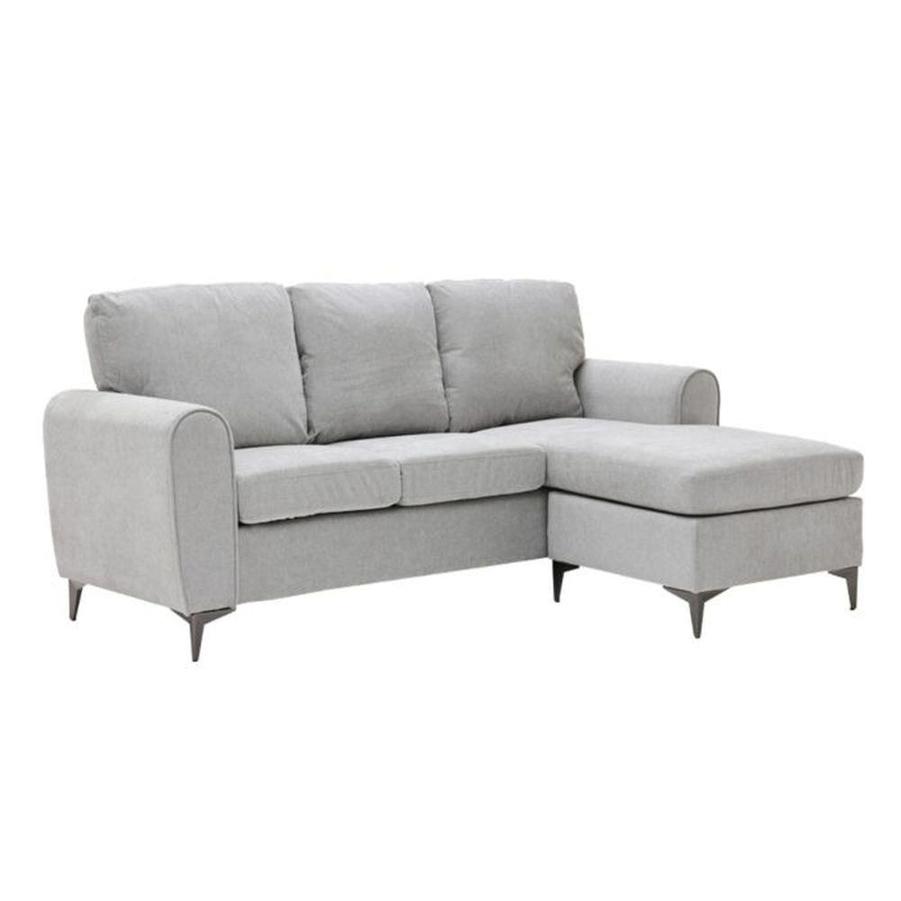 โซฟาเข้ามุม SB FURNITURE MOSCAR 19239614 สีเทา