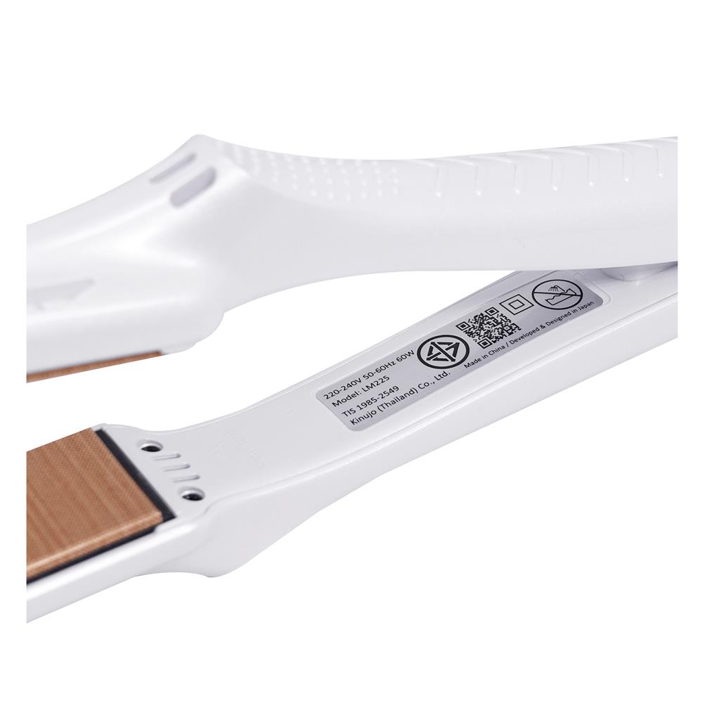 เครื่องหนีบผม KINUJO LM225 สีขาว