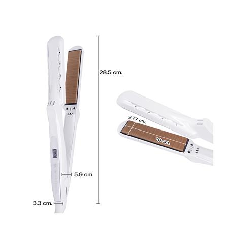 เครื่องหนีบผม KINUJO LM225 สีขาว_9