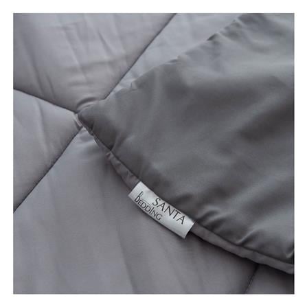 ชุดผ้าปูที่นอน 3.5 ฟุต (ชุด 4 ชิ้น) SANTA BEDDING สี DARK GREY/LIGHT GREY_4