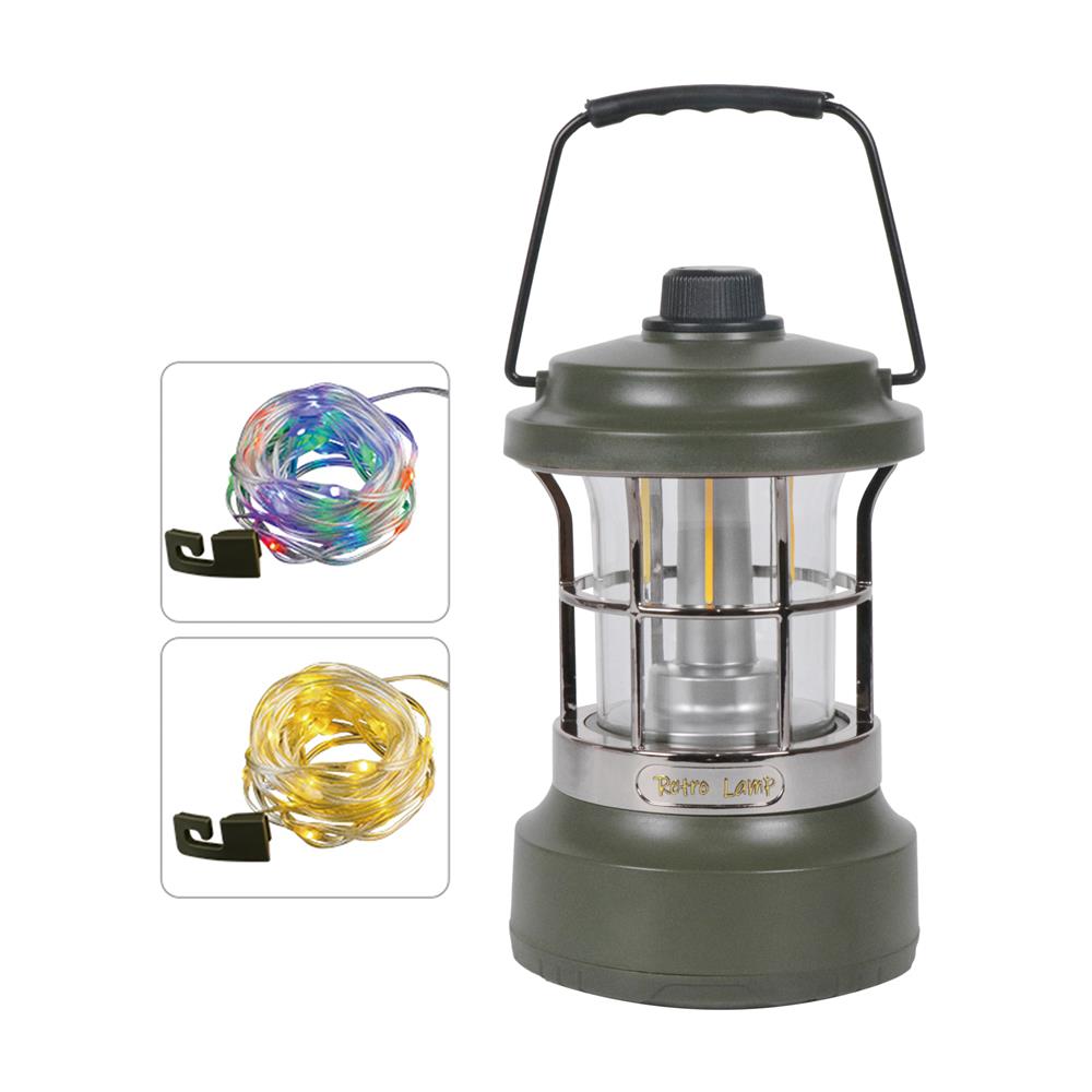 ไฟ LED CAMPING HANYUAN KXK-909 140 ลูเมน + ไฟเส้น LED DAYLIGHT