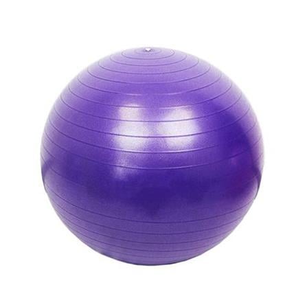ลูกบอลโยคะ EXEO AB8102 65 ซม. สีม่วง + ที่สูบลมแบบเหยียบ_0