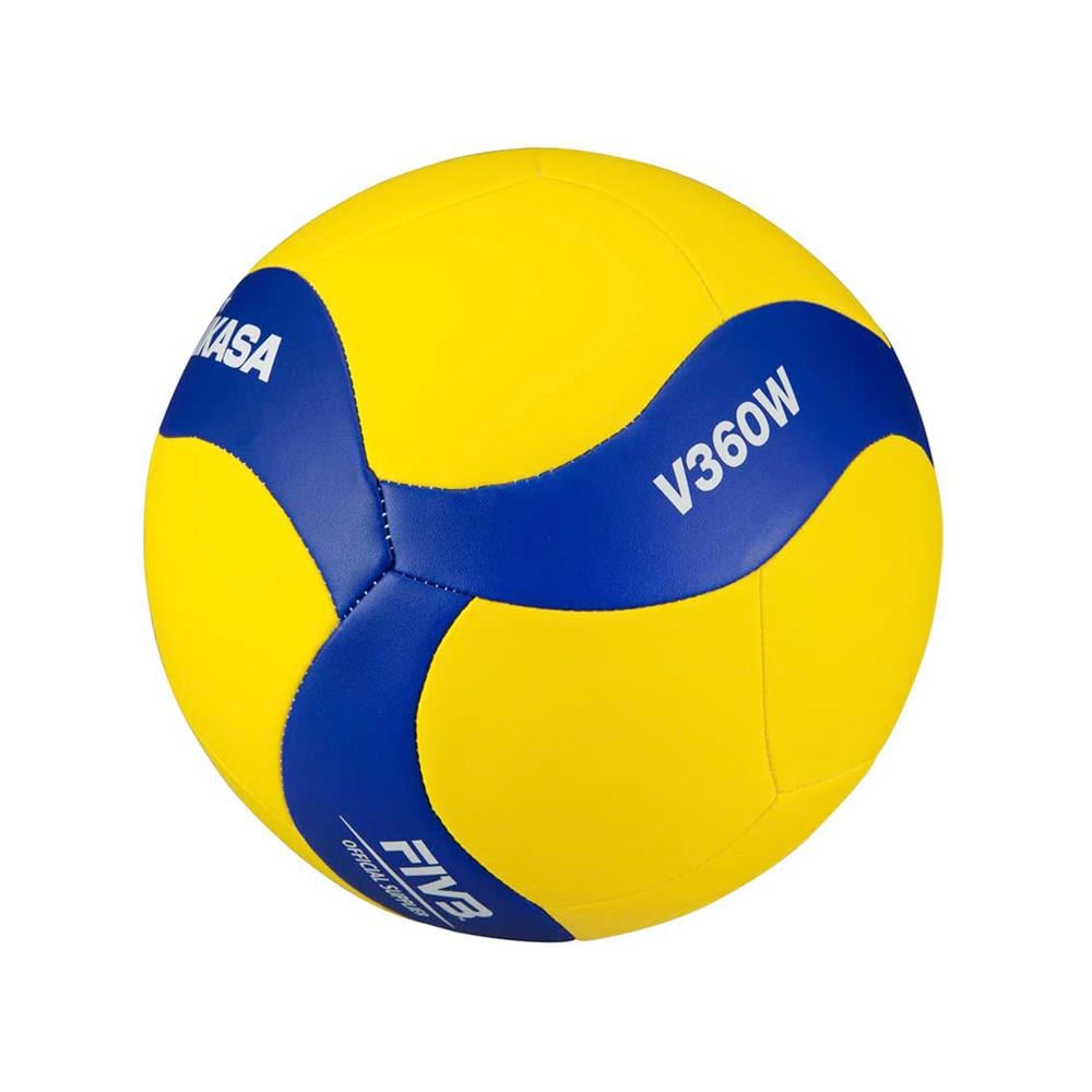 ลูกวอลเลย์บอล MIKASA V360W เบอร์ 5 สีเหลือง/น้ำเงิน