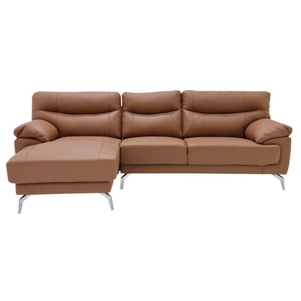โซฟาเข้ามุมซ้าย SB FURNITURE GAIDAR 19218081 สีน้ำตาลอิฐ