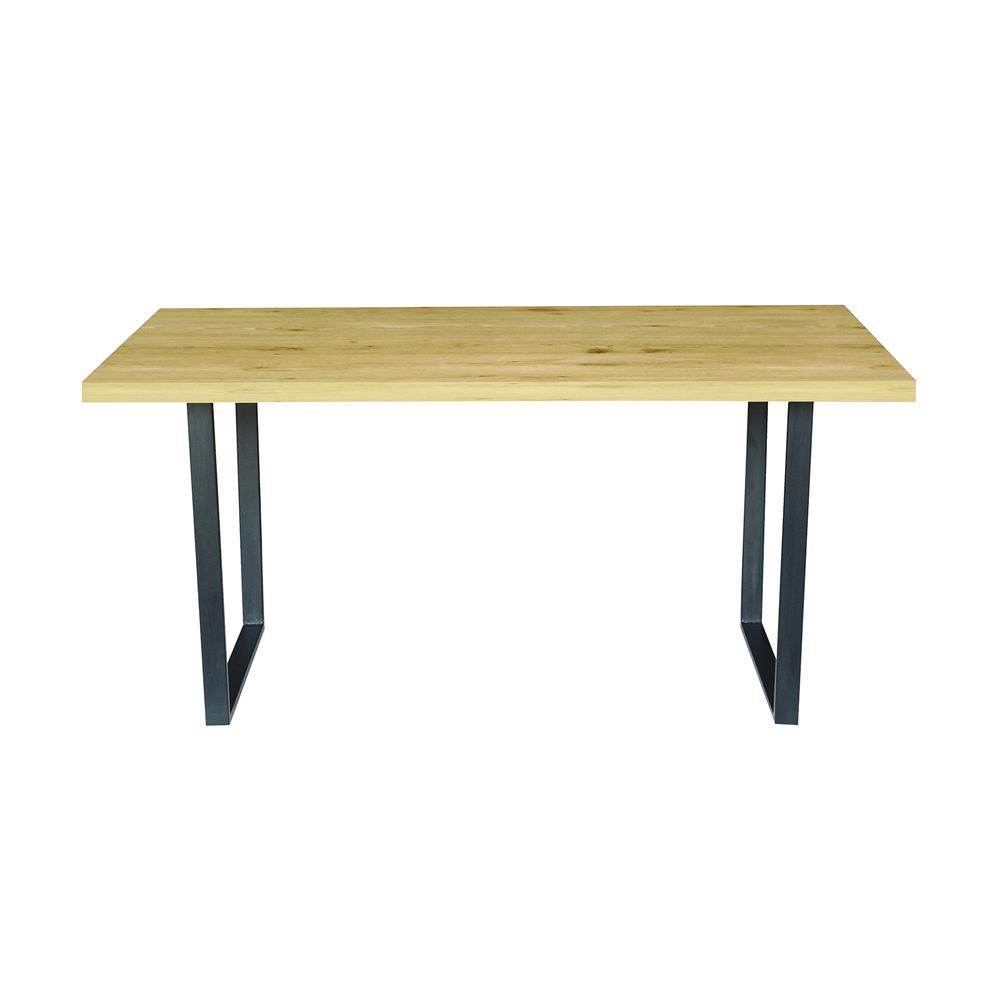 โต๊ะทานข้าว FURDINI HARVEST 160 ซม. สี NATURAL/ดำ