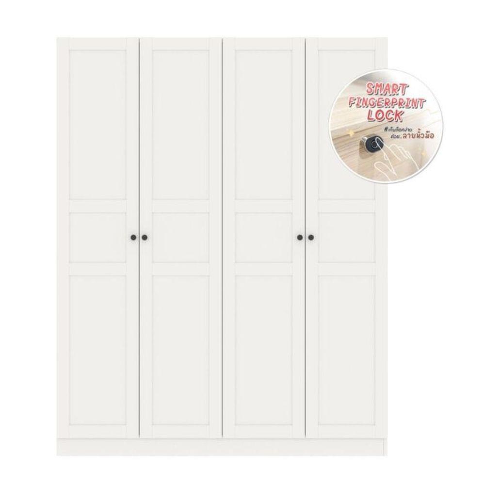 ชุดห้องนอน 5 ฟุต KONCEPT MONETA 59060638 สีขาว