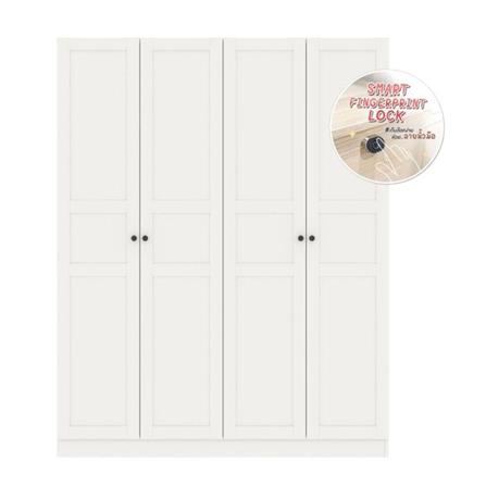 ชุดห้องนอน 6 ฟุต KONCEPT MONETA 59060639 สีขาว_2