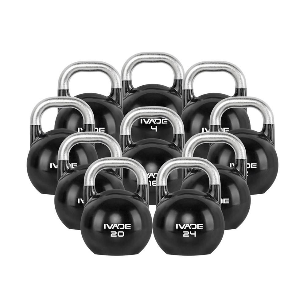 ชุดเคตเทิลเบล COMPETITION STEEL IVADE 4-24 กก.