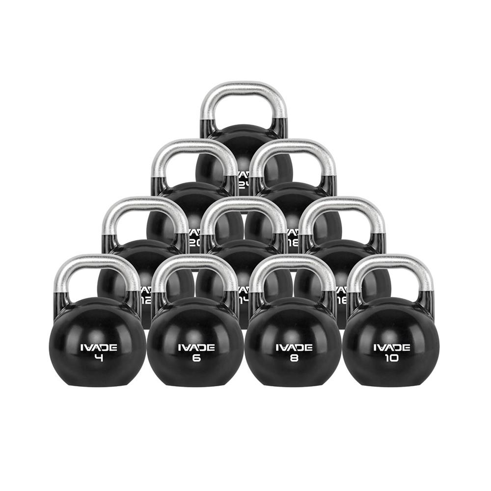 ชุดเคตเทิลเบล COMPETITION STEEL IVADE 4-24 กก.