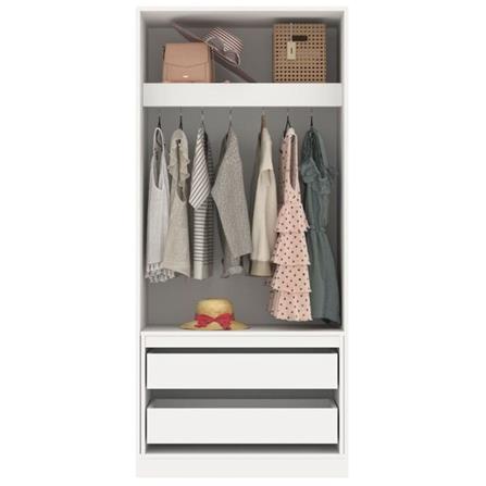 ชุดห้องนอน 6 ฟุต KONCEPT MONETA 59061994 สีขาว_3