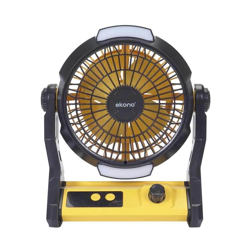 พัดลมพกพา 9 นิ้ว EKONO EK-PTB13YL สีเหลือง_0