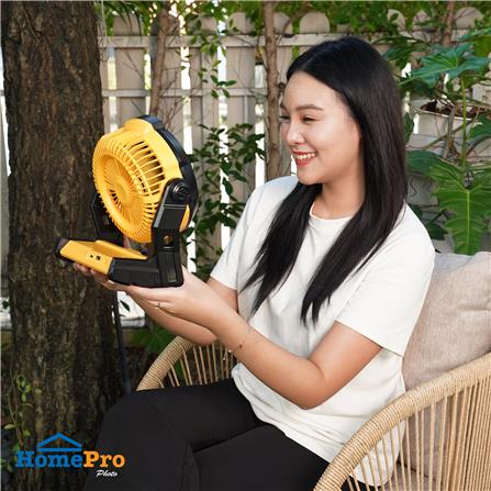 พัดลมพกพา 9 นิ้ว EKONO EK-PTB13YL สีเหลือง_8