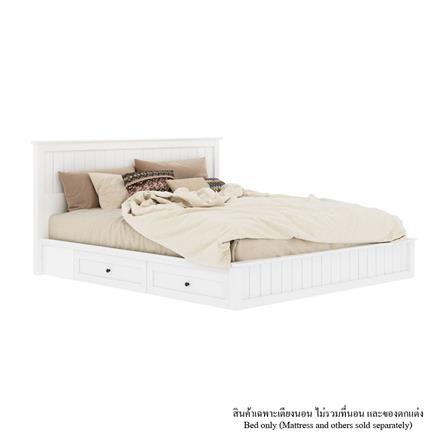 ชุดห้องนอน 5 ฟุต KONCEPT MONETA 59061993 สีขาว_1