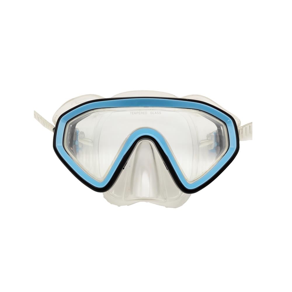 ชุดหน้ากากดำน้ำ AQUANOX M1542P สีฟ้า/ดำ