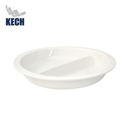ถาดเซรามิกกลม 2 ช่อง KECH 5.5 ลิตร_0