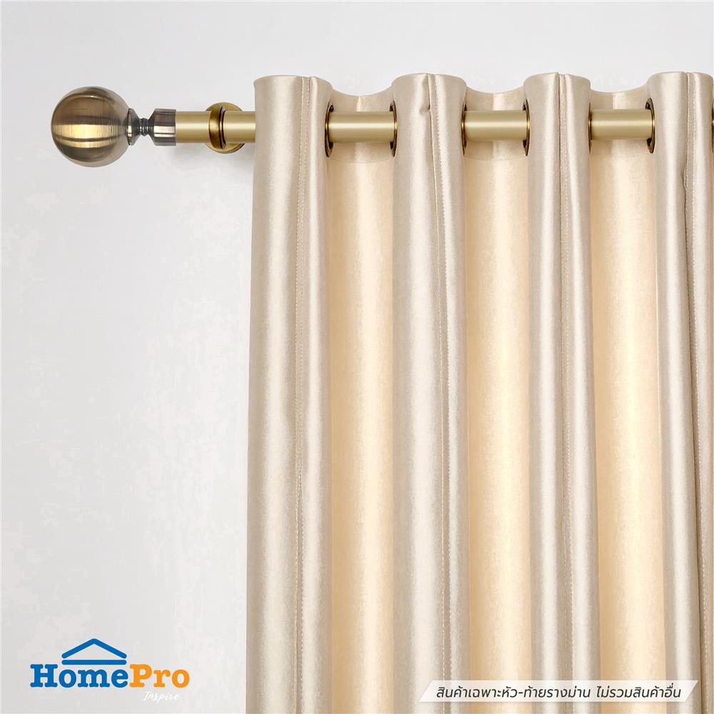 หัว-ท้ายรางม่าน HOME LIVING STYLE NIC 19 มม. สีทองเหลือง