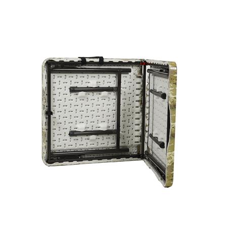 โต๊ะพับ HDPE SPRING ลายทหาร 120 ซม. สีขาว_5