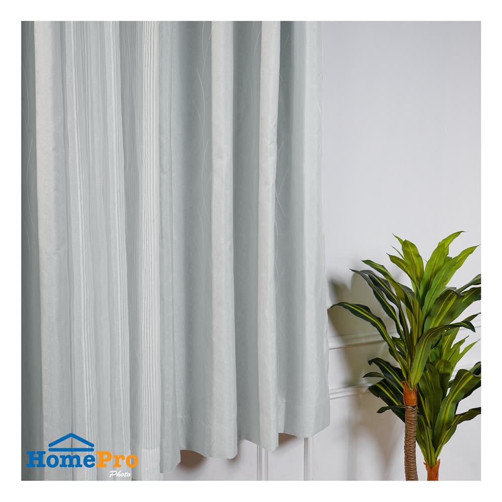 ผ้าม่าน EYELET HOME LIVING STYLE LORENZ UV 150X160 ซม. สีเทา