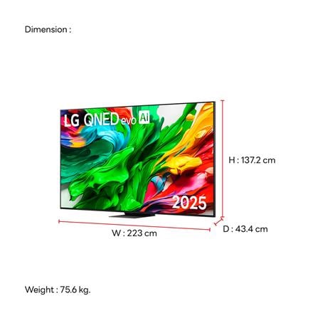 ทีวีคิวเอ็นอีดี 100 นิ้ว LG (4K, QNED, SMART TV) 100QNED86AS.ATM_10