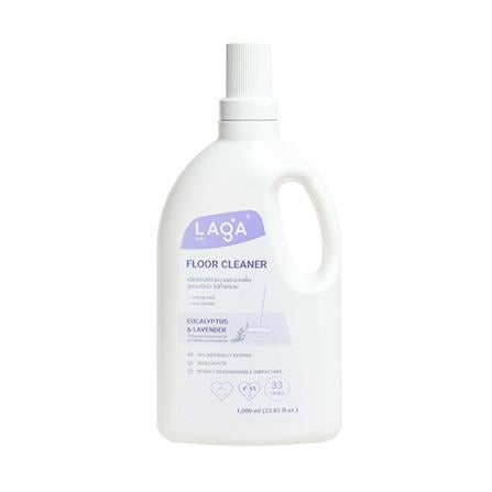 น้ำยาทำความสะอาดพื้น LAGA สูตรแห้งไวไม่ทิ้งคราบ 1000 มล. กลิ่นยูคาลิปตัสและลาเวนเดอร์_0