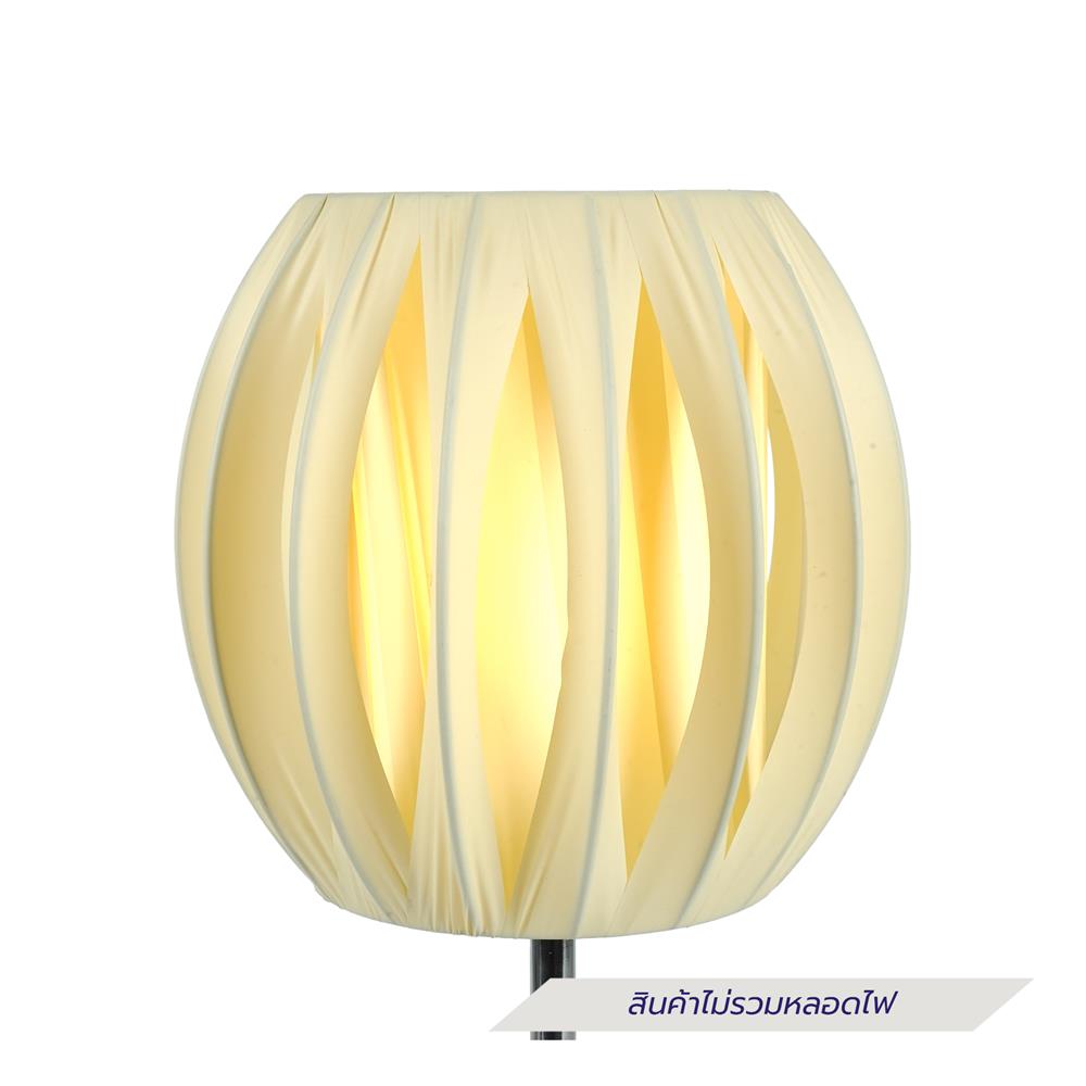 ไฟตั้งโต๊ะ CARINI MT-84324 สีครีม/เงิน