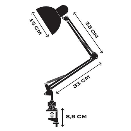 ไฟอ่านหนังสือ CARINI OL-TL-AC4 สีดำ_7