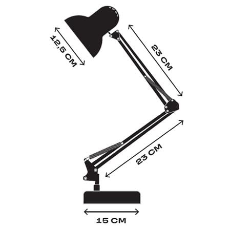 ไฟอ่านหนังสือ CARINI OL-TL-AC3 สีขาว_7