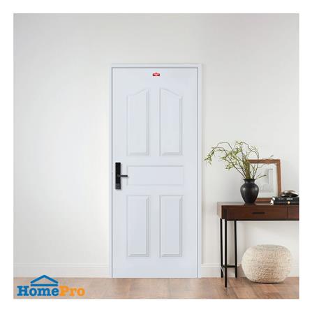 ประตูภายนอกเหล็ก เจาะลูกบิด PROFESSIONAL DOOR G2G 89.2x199.4 ซม. สีเทา_2