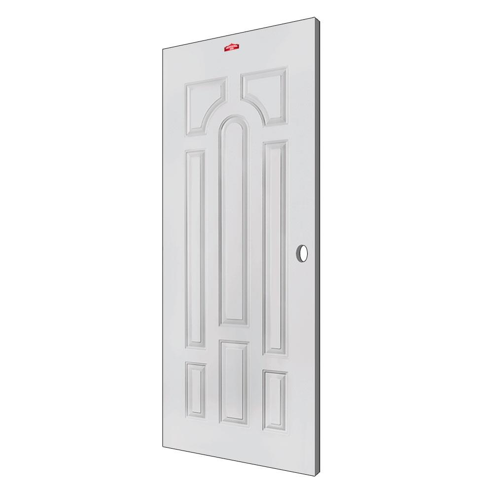 ประตูภายนอกเหล็ก เจาะลูกบิด PROFESSIONAL DOOR L2C 89.2x199.4 ซม. สีครีม