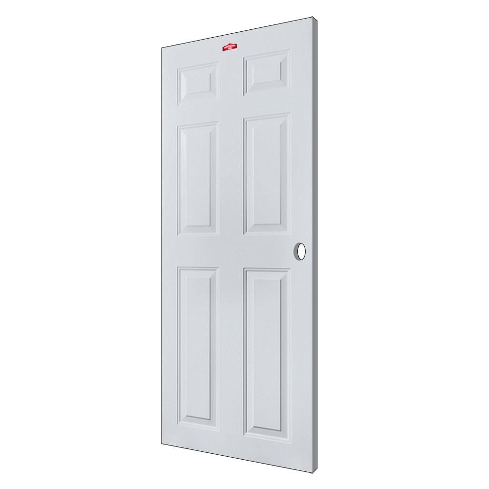 ประตูภายนอกเหล็ก เจาะลูกบิด PROFESSIONAL DOOR A2G 89.2x199.4 ซม. สีเทา