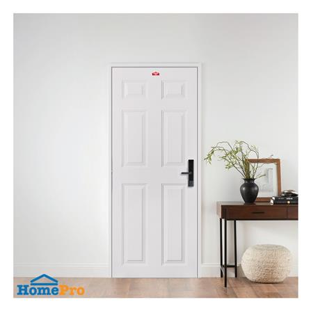 ประตูภายนอกเหล็ก เจาะลูกบิด PROFESSIONAL DOOR A2C 89.2x199.4 ซม. สีครีม_2