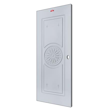 ประตูภายนอกเหล็ก เจาะลูกบิด PROFESSIONAL DOOR I1G 79.2x199.4 ซม. สีเทา_1