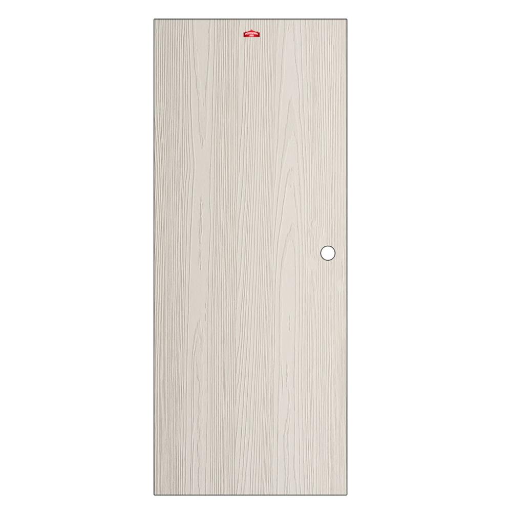 ประตูภายนอกเหล็ก เจาะลูกบิด PROFESSIONAL DOOR WD2C 89.2x199.4 ซม. สีครีม
