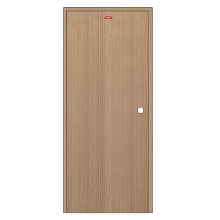 ชุดประตูภายในเหล็ก เจาะลูกบิด PROFESSIONAL DOOR FR1RC+D140 86.4x203.5 ซม. สีครีม