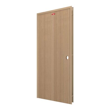 ชุดประตูเหล็ก เจาะลูกบิด PROFESSIONAL DOOR FR1RC+D140 86.4x203.5 ซม. สีครีม_1