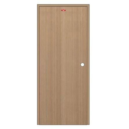 ชุดประตูภายในเหล็ก เจาะลูกบิด PROFESSIONAL DOOR FR1RC+D140 86.4x203.5 ซม. สีครีม_0