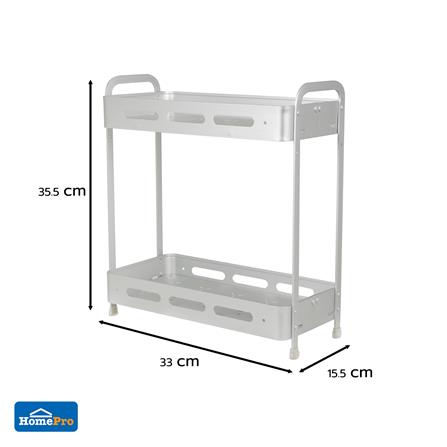 ชั้นวางของอะลูมิเนียม 2 ชั้น KECH BEYOND_5