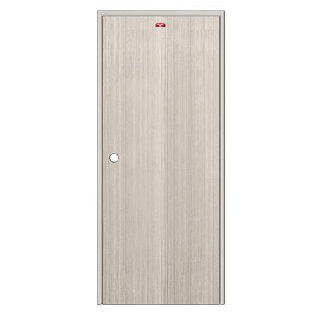 ชุดประตูภายในเหล็ก เจาะลูกบิด PROFESSIONAL DOOR FR2LG+D241 96.4x203.5 ซม. สีเทา_0