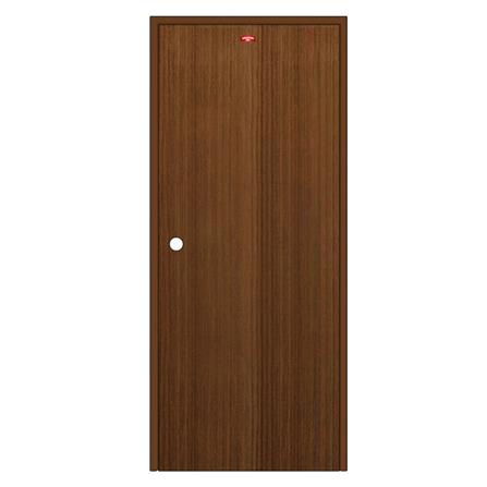 ชุดประตูภายในเหล็ก เจาะลูกบิด PROFESSIONAL DOOR FR2LBW+D238 96.4x203.5 ซม. สีน้ำตาล_0