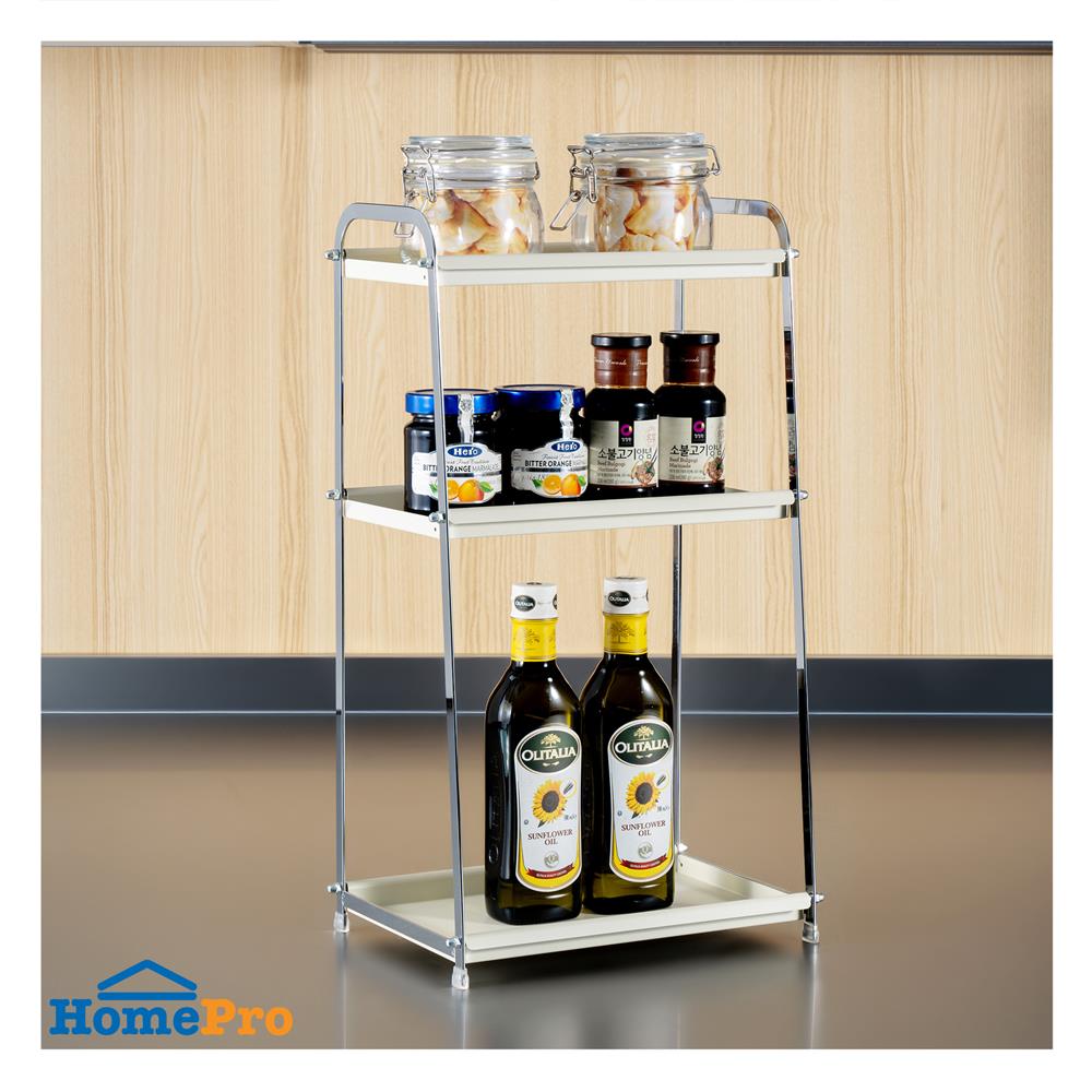 ชั้นวางของ 3 ชั้น KECH IVORY 31.5x21x55 ซม.