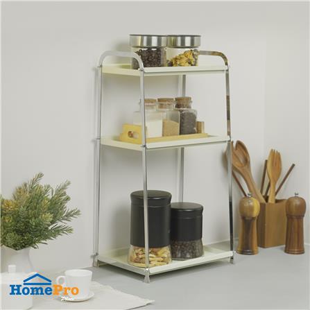 ชั้นวางของ 3 ชั้น KECH IVORY 31.5x21x55 ซม._3